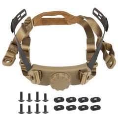 Tactical High-Cut Helmet Suspension for FAST HL-31/32 – Adjustable & Breathable