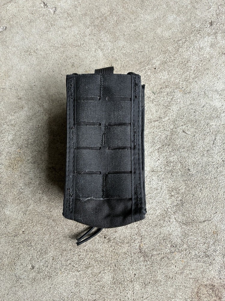 High Speed Gear Tactical Molle Radio Holder Pouch Black, Universal Fit
