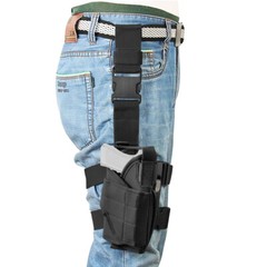 Tactical Drop Leg Holster Adjustable Right Hand Thigh Pistol Gun Pouch Bag Pack
