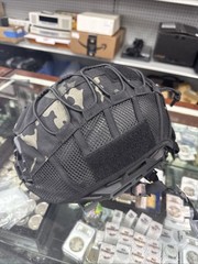 HHV ATE2 Ballistic High-Cut Helmet Size Large Green/Black Camouflage