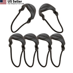 Maxpedition Small Zipper Pulls (6 Pack), Black Small,