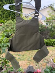 Body Bulletproof Tactical Jacket Green Training Airsoft Paintball Small-Medium