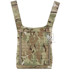 KRYDEX FCPC V5 Plate Carrier Vest Tegris Cummerbund and KTAR Front Flap MC Camo