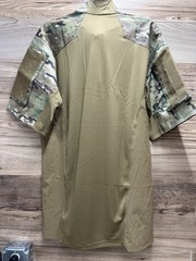 First Tactical Defender Camo 1/4 Zip Cordura Combat Long Sleeve Shirt Large Tall