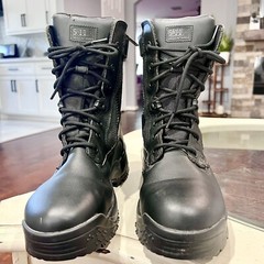 5.11 Boots Tactical Women’s Sz 9.5 Black ATAC 8”Storm 12217 Oil & Slip Resistant