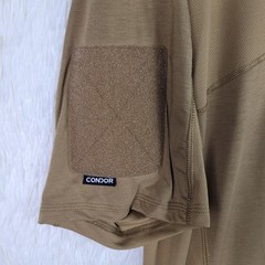 NWT Condor Mens 2XL Tan Trident Short Sleeve Battle Top Shirt Tactical
