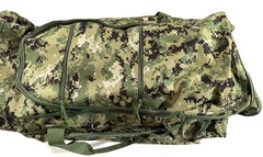 NEW MERCURY TACTICAL WHEELED DUFFLE BAG MRCT8001 WOODLAND DIGITAL CAMO 30x15x14