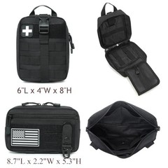 6 Pack Tactical Molle Car Seat Back Organizer,Backseat Organizer for Man | Ta…