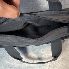 Fieldline Pro Series Tactical Gear Bag Gray/Red Zip Padded Handle