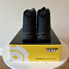 ORIGINAL SWAT Men’s Sz 5 173001 Alpha Fury 6” Tactical Black Boots NEW