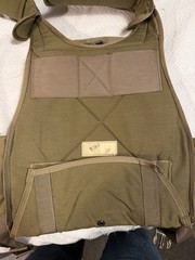 Eagle Industries S/M Khaki MBAV with Eagle industries pouches