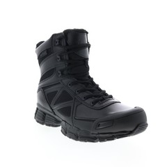Bates Velocitor 8′ Waterproof Zip E04034 Mens Black Leather Tactical Boots 6