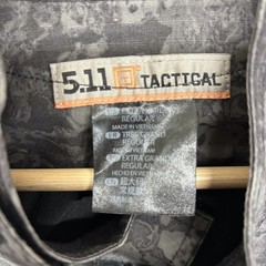 511 Tactical Stryke TDU Long Sleeve Shirt Men’s XL Black Camo Stretch