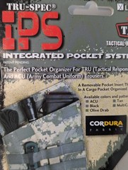 TRU-SPEC IPS Integrated Cargo Pocket Organizer System TAN Tactical LEFT POCKET