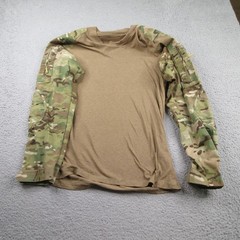 Tru Spec Combat Shirt Mens Medium Camo Tactical Cordura Baselayer Military