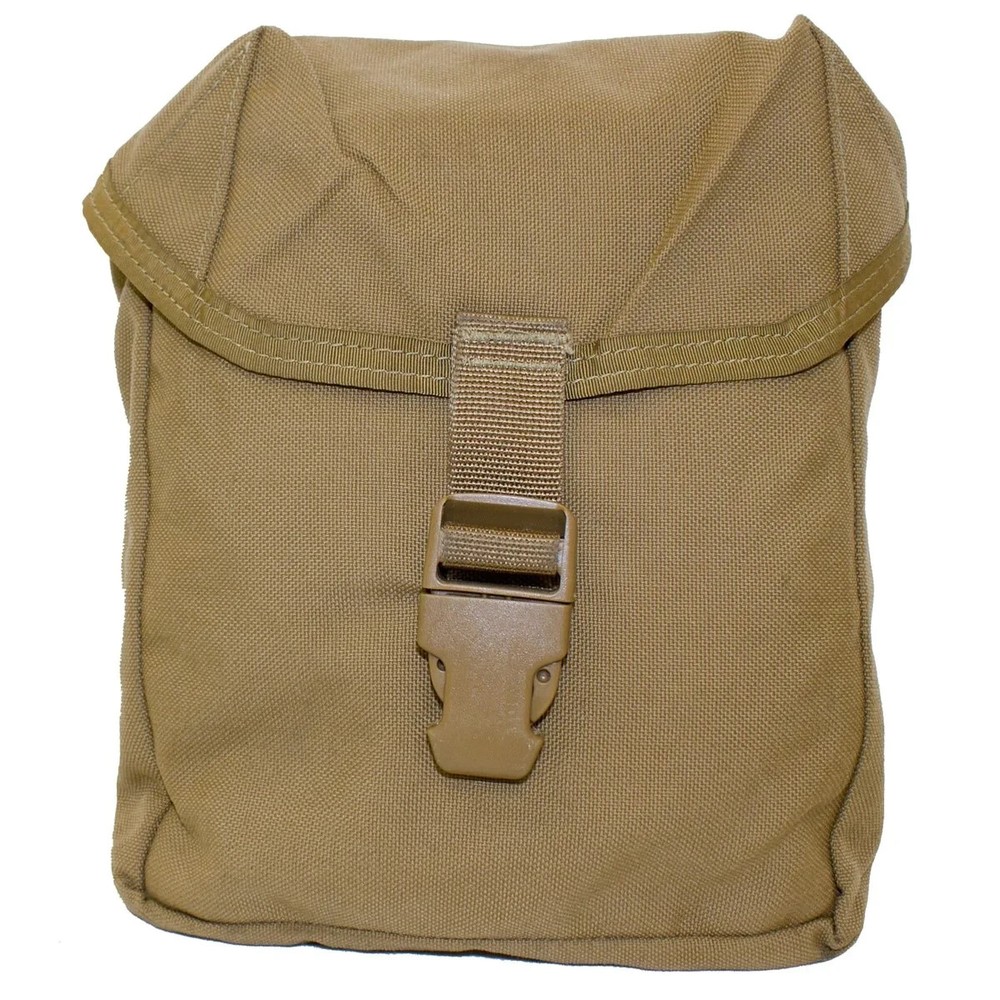 AUTHENTIC US Military IFAK Pouch USMC Coyote Individual First Aid Kit Pouch MINT
