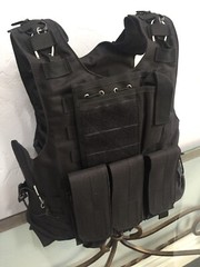 Tactical bulletproof vest FREE 3A Ballistic Inserts Body Armor S M L XL