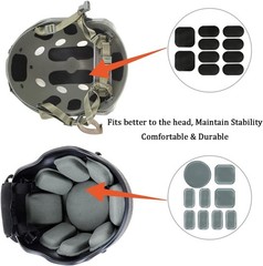 Washable & Quick-Drying Helmet Padding Kit – Enhanced Comfort for Outdoor Fun