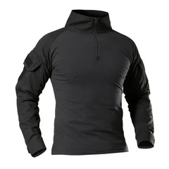 Men’s Tactical Camouflage Long Sleeve Hiking Hunting Outdoor Shirt