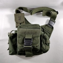 UTG Tactical Crossbody Outdoorsman Bag Multi Use Green