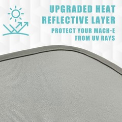 Bestevmod Foldable Roof Sunshade Compatible Mustang Mach-E 2021-2026