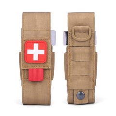 Tourniquet Holder Case Outdoor Tactical Molle Trauma Medical EMT Kit Shear Pouch