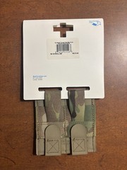 Blue Force Gear Ten-Speed Double Pistol Mag Pouch 2 Mag MOLLE Multicam