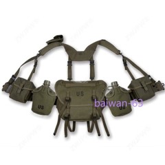 US Army M1956 M1961 M16A1 Tactical Gear Kits Crossbody Bag Soldier Canteen Pack