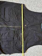 511 Tactical Vest Mens 2XL Black Hunting Cargo Pockets Utility Conceal Rip Stop