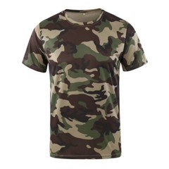 Tactical Shirt Top Army Round Collar Anti-UV Perspiration Outdoor Sport Military