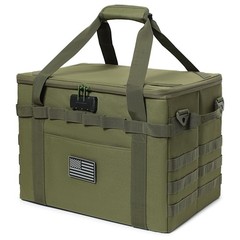 Tactical Camping Storage Bag – 38L Utility Tote Bag Organizer with Combinatio…