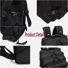 Military Tactical Backpack 3 Day Assault Pack Rucksack Molle Bag Outdoor Travel