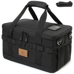 Lemubeane Tactical 14.2″ x 9.6″ x 8.3″ (folded: x 9.8″ x 4.4″), Black
