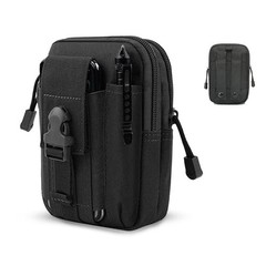 Belt Pouch, Tactical Molle Phone Pouch EDC Utility Pouches Waist Bag, Small Cell