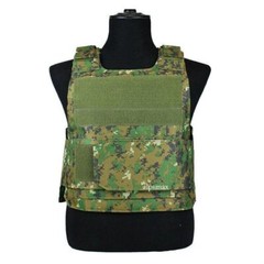 Down Body Armor Plate Tactical Carrier Vest Camo Hunting Combat Cloth Waistcoat