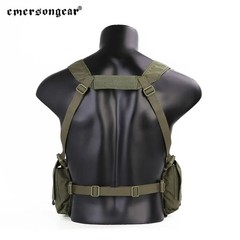 Emerson MF Style Gen IV Chest Rig Molle Tactical Vest Mag Pouch Combat Carrier