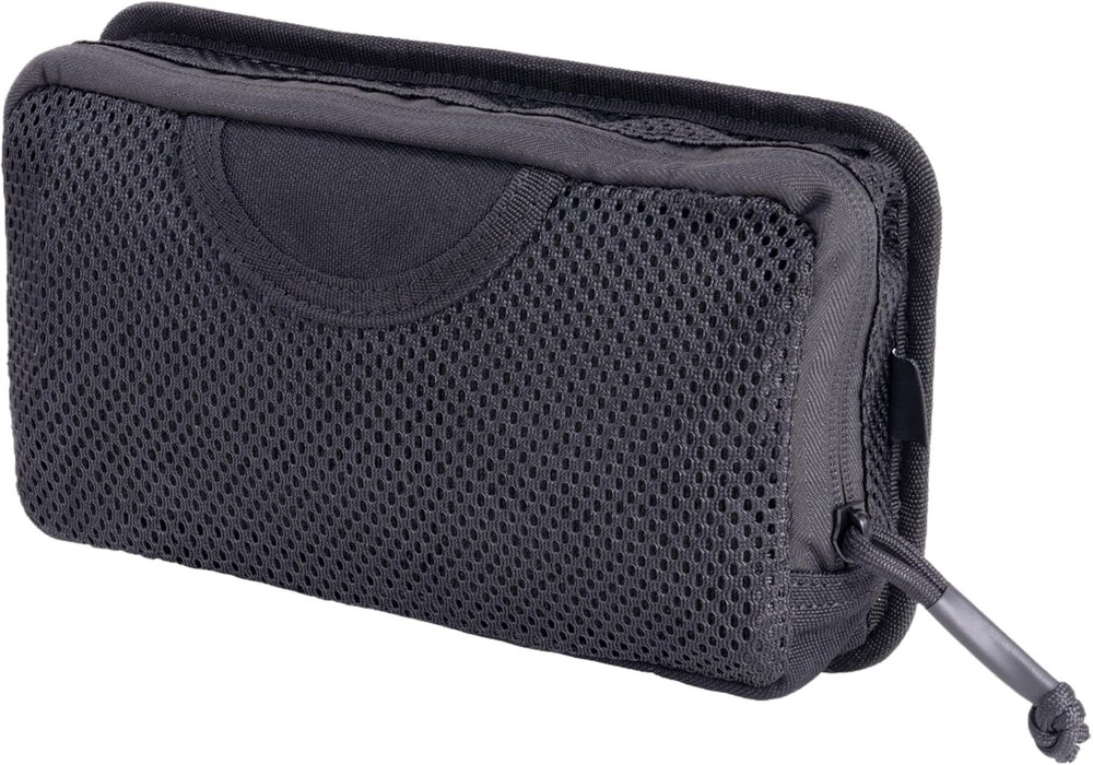 Tactical Mesh Pouch with Zipper, Modular Backpack Organizer Insert Panel Organiz