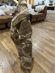 Tactical Combat Shirt L Desert Camo Military Style Long Sleeve Pockets