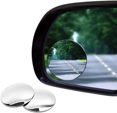 Essential Contraptions Blind Spot Car Mirror 2 Pack-2 Inch Round Rear View