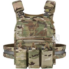 KRYDEX FCPC V5 Plate Carrier with Tegris Assault Cummerbund & KTAR Front Flap
