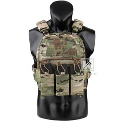 KRYDEX FCPC V5 Plate Carrier Vest Tegris Cummerbund and KTAR Front Flap MC Camo