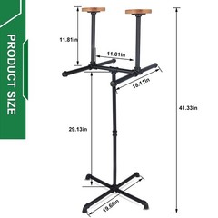 Yiyezhiqiu Armor Stand Heavy Duty Body Armor Stand Weighted Vest Stand Two