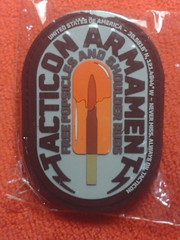 TACTICON ARMAMENT Morale Patch SHOT-SHOW 2025 PVC H & L NIP FREE POPSICLES