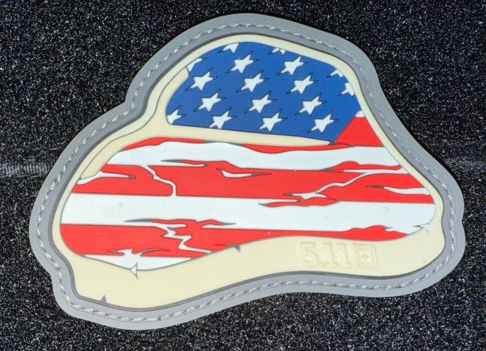 5.11 Tactical “5.11 USA STAEK” Flag T-Bone Patch 2018 Summer Exclusive rare