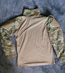 VOTAGOO Multicam Tactical Combat Shirt XL Polyester Cotton Beige Multicolor