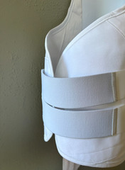 SECOND CHANCE Male Concealable Armor Carrier Spa2 XLT 2519-2516 White Poly/Cottn