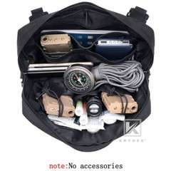 KRYDEX Chest Recon Zipper Bag Tactical Front MOLLE Pouch Harness Pack Coyote