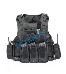 New type Black Combat Tactical Soft Bullet proof vest IIIA NIJ0101.06 SIZE:L~XXL