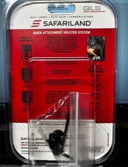 Safariland QLS 19 Duty Holster Locking Fork Molle Compatible Black 6004-19-2