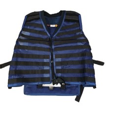 NOS BRS Safety VIS-TAC “PERIMETER” Zip-Front Load Bearing Vest Mens M-L Cordura